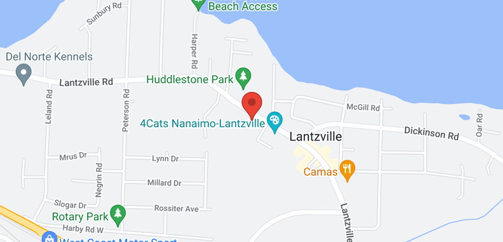 map of 7243 LANTZVILLE ROAD